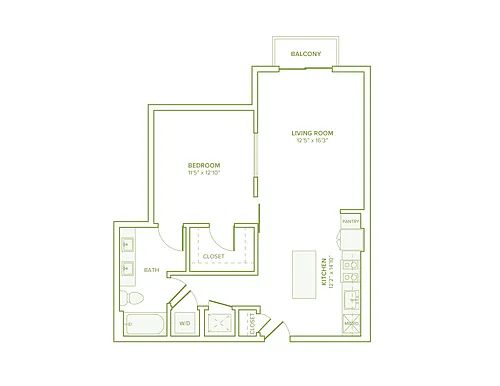 Floor plan A12