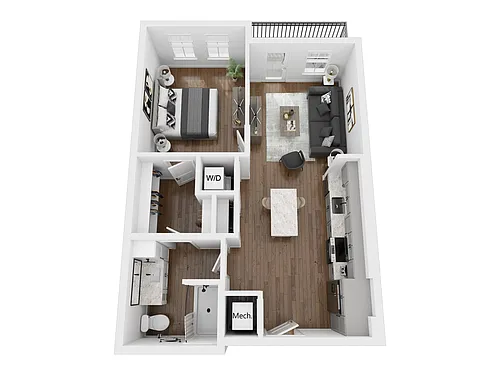Floor plan A6