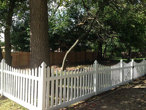 Fenced in yard