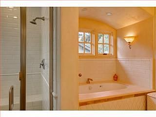 Jetted Tub in Master Bedroom