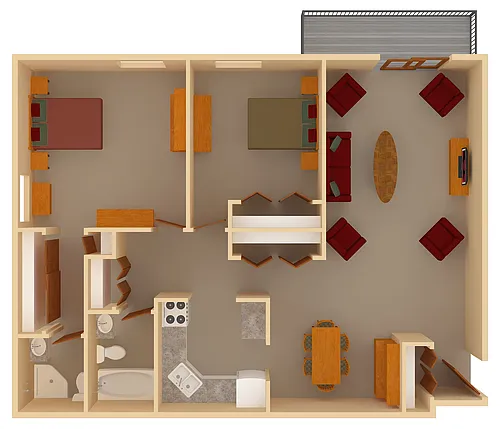 Floor plan Maple