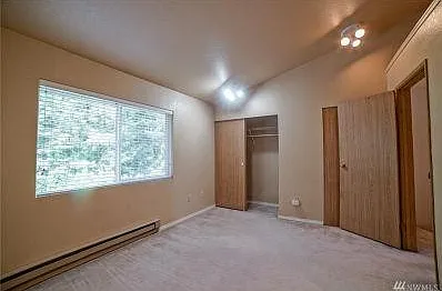 Bedroom facing street