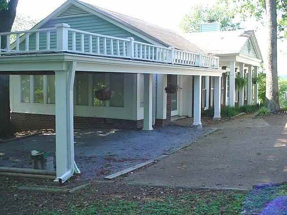 view of carport