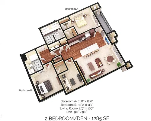 Floor plan Glenwood