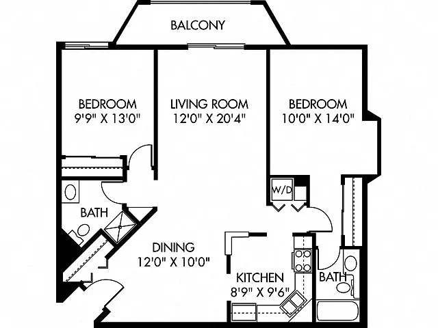 Floor plan Calhoun