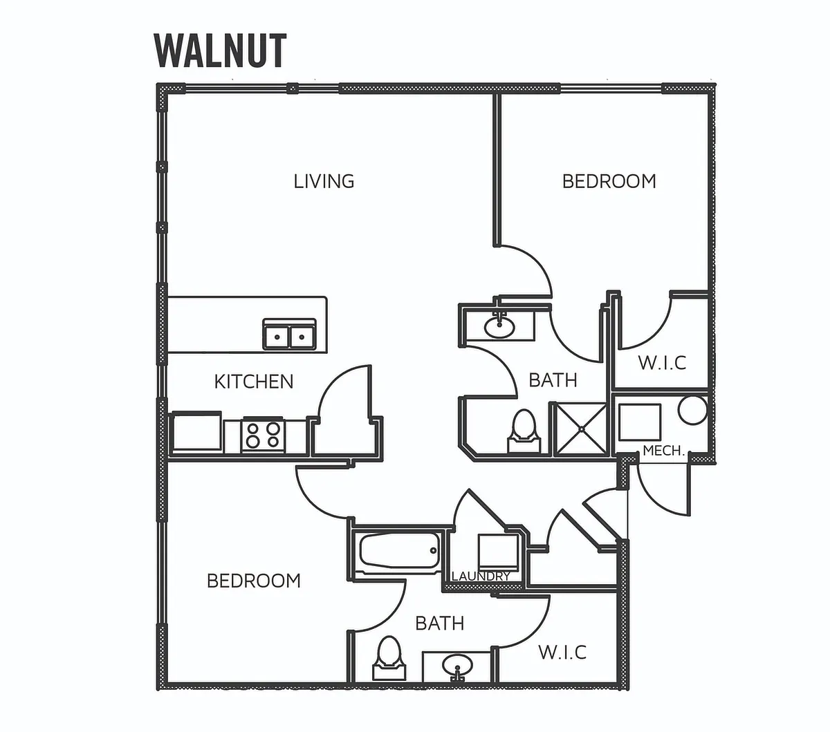 Floor plan Walnut