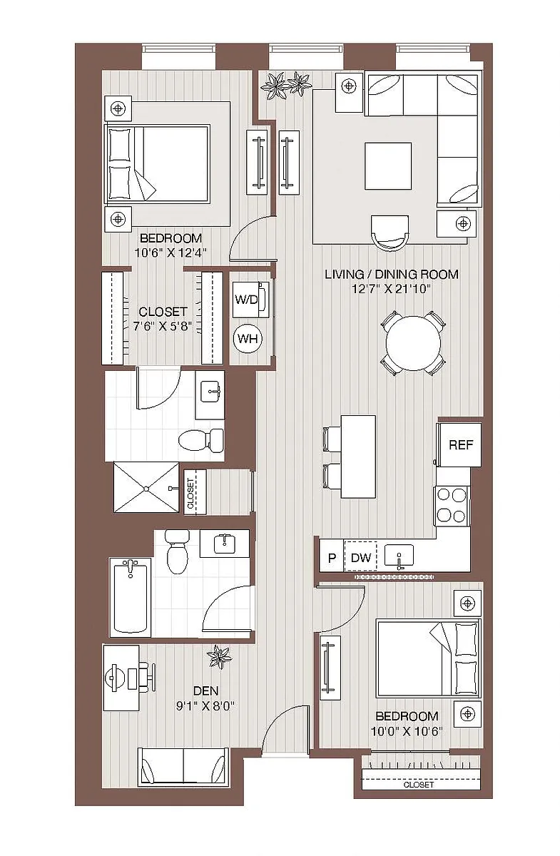 Floor plan B1 - Lofts