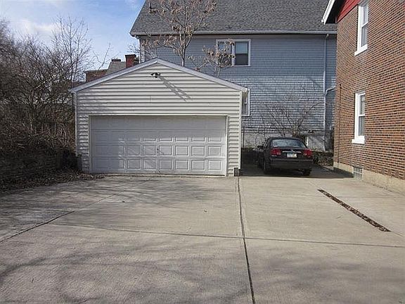 Garage and Parking area in Back