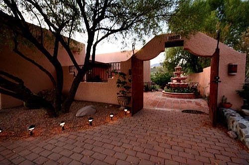 Front Entry Wrought Iron Gate