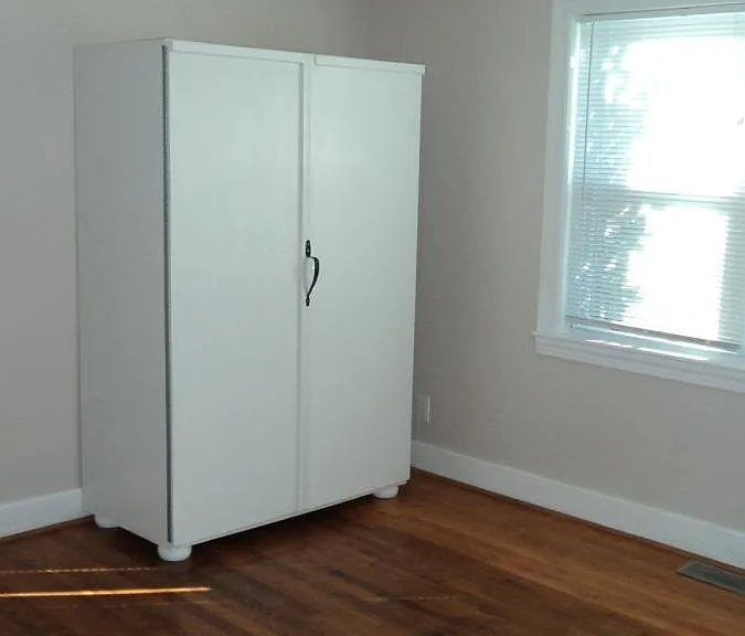 Front bedroom armoire.