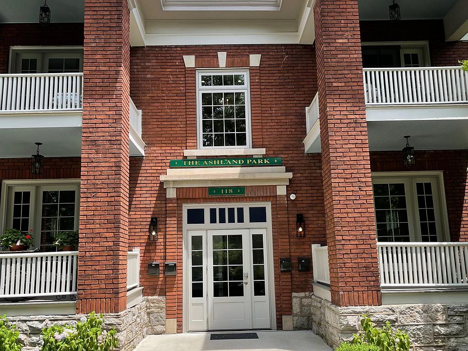 The unit that's available is located on the first floor of this picture - bottom right.