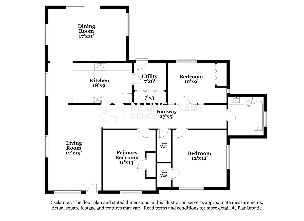 Floor Plan - 2203 E 67th St