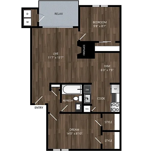 Floor plan A6