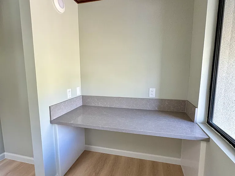Upstairs storage/office space.