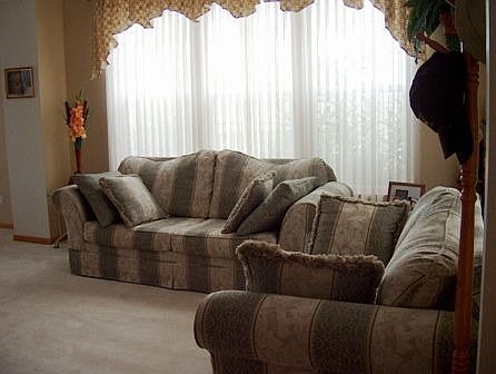 Carpeted Living Room