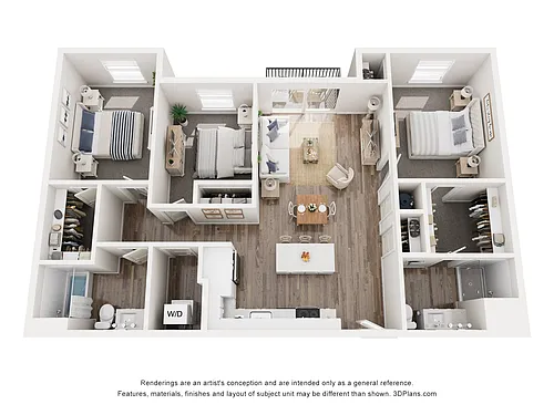Floor plan Villa