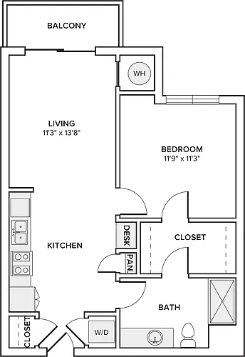 Floor plan A01