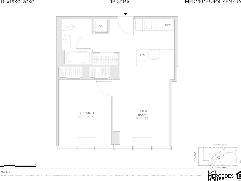 550 W 54th St #2030 — Photo 2