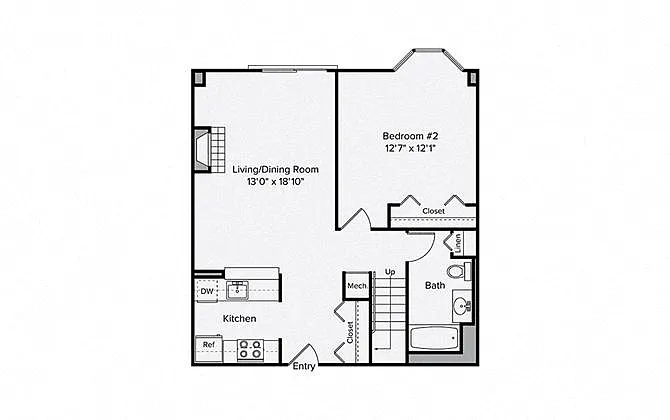 Floor plan B6L-A