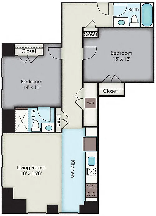 Floor plan Carnegie