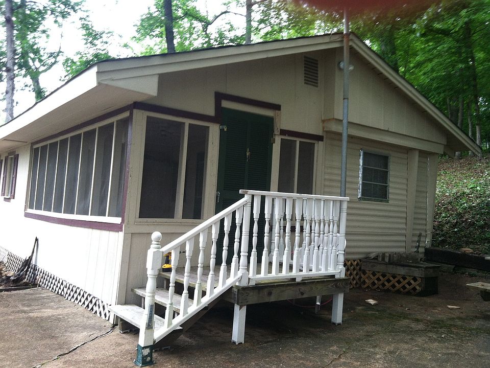 Front corner with patio