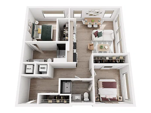 Floor plan B7