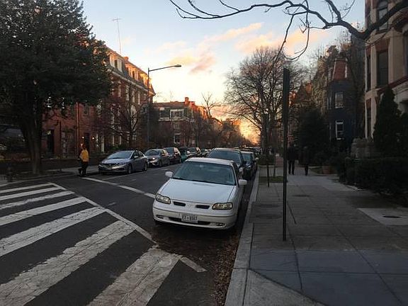 R St. 2 blocks to Conn. Ave