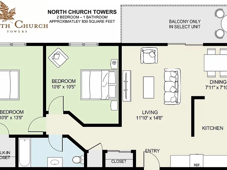 North Church Towers Apartments — Photo 27