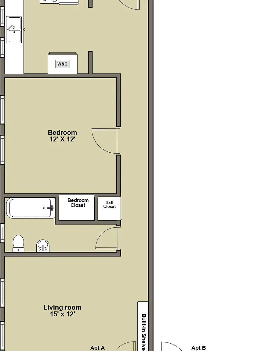 1 bed, 680 sqft, $1,349 — Photo 2