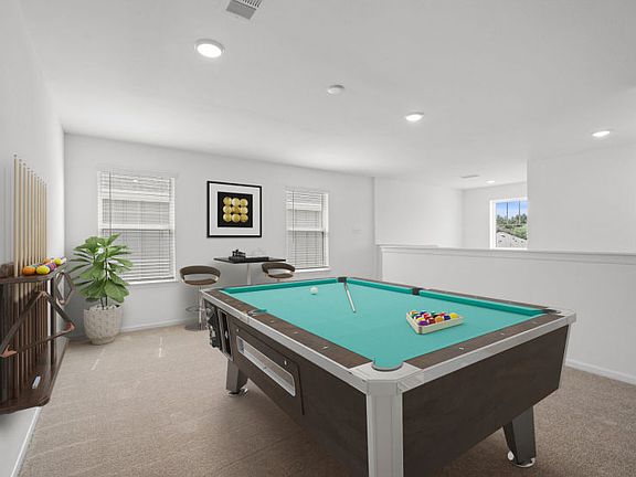 Virtually Staged Game Room