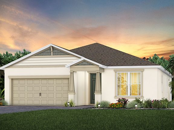 New Home Exterior C2- Craftsman Creamy