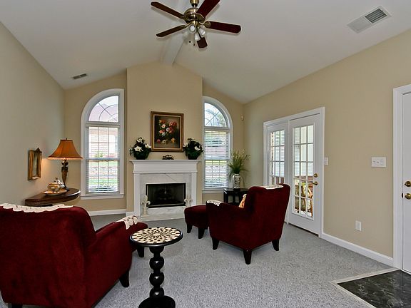 Living Room with Fireplace