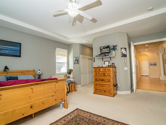 Large private master bedroom