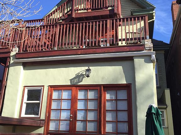 Redwood Balcony - the higher one is private for this apartment