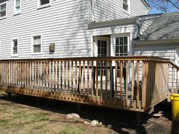 Rear of home (Deck)