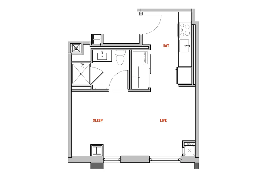 Floor plan F1