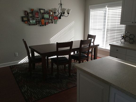 Dining area next to kitchen