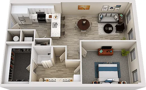 Floor plan A4E