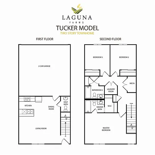 Floor plan 2-Story Tucker