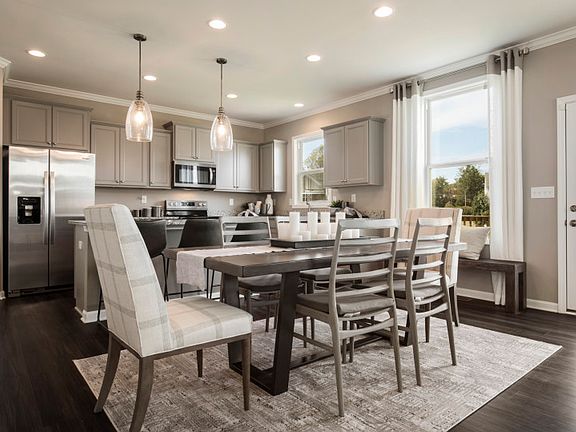 Connected Dining Space off Kitchen
