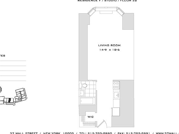 2nd image of 37 Wall St APT 25F