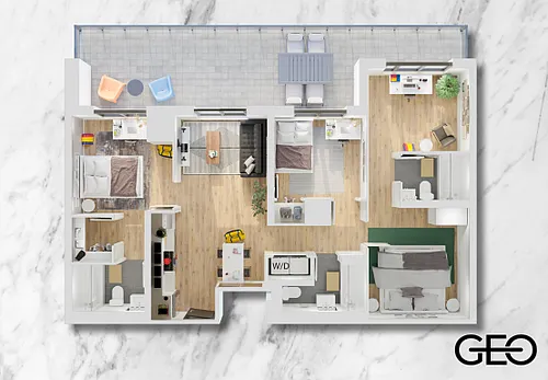 Floor plan Sandstone Premium