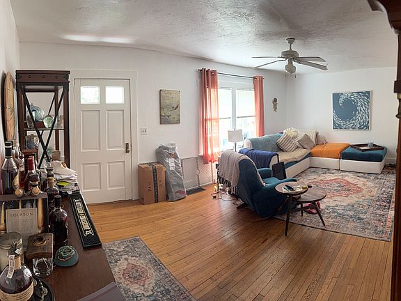 front entry and family room