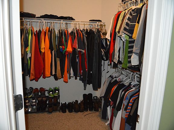 Walk-in master closet 