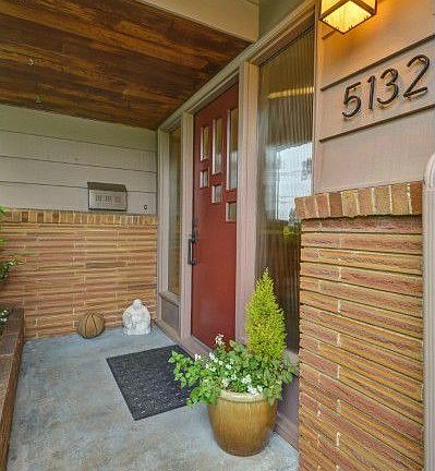 Mid Century Door Intact