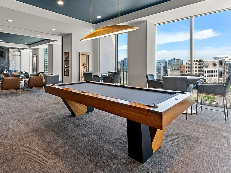 Sweeping city views from the SkyLounge