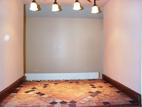 Lovely tile/light fixture