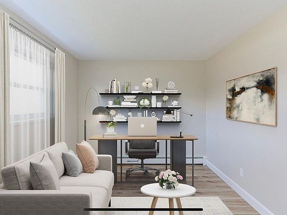 2nd bedroom used as an office