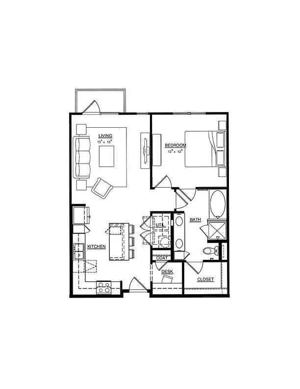 Floor plan A2 Lily
