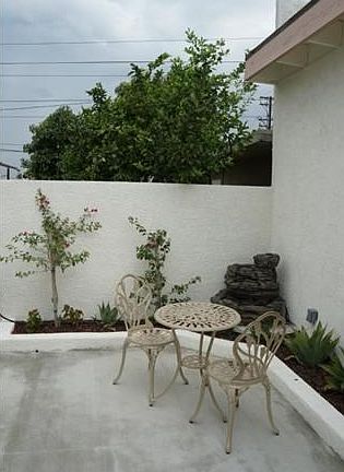New Planter and Water feature added to Patio area